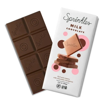 Sprinkles Premium Milk Chocolate Barra de chocolate - 80 gr