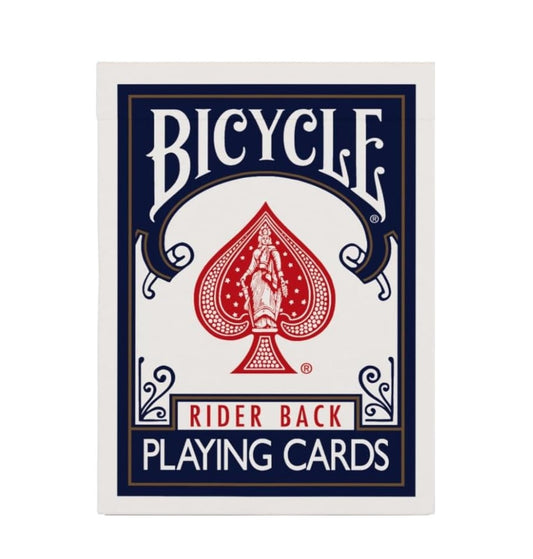 Bicycle Naipes estándar, baraja de cartas de tamaño estándar de póquer, rojo y azul