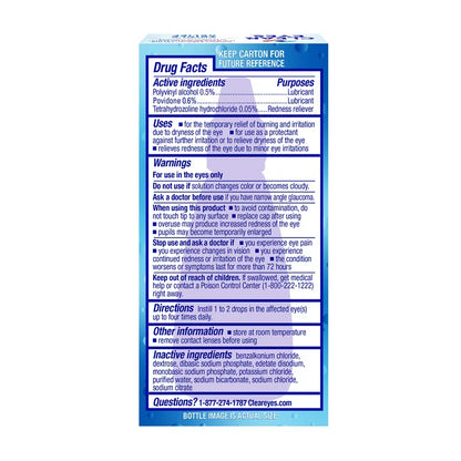 Clear Eyes Triple  alivio  15 ml.