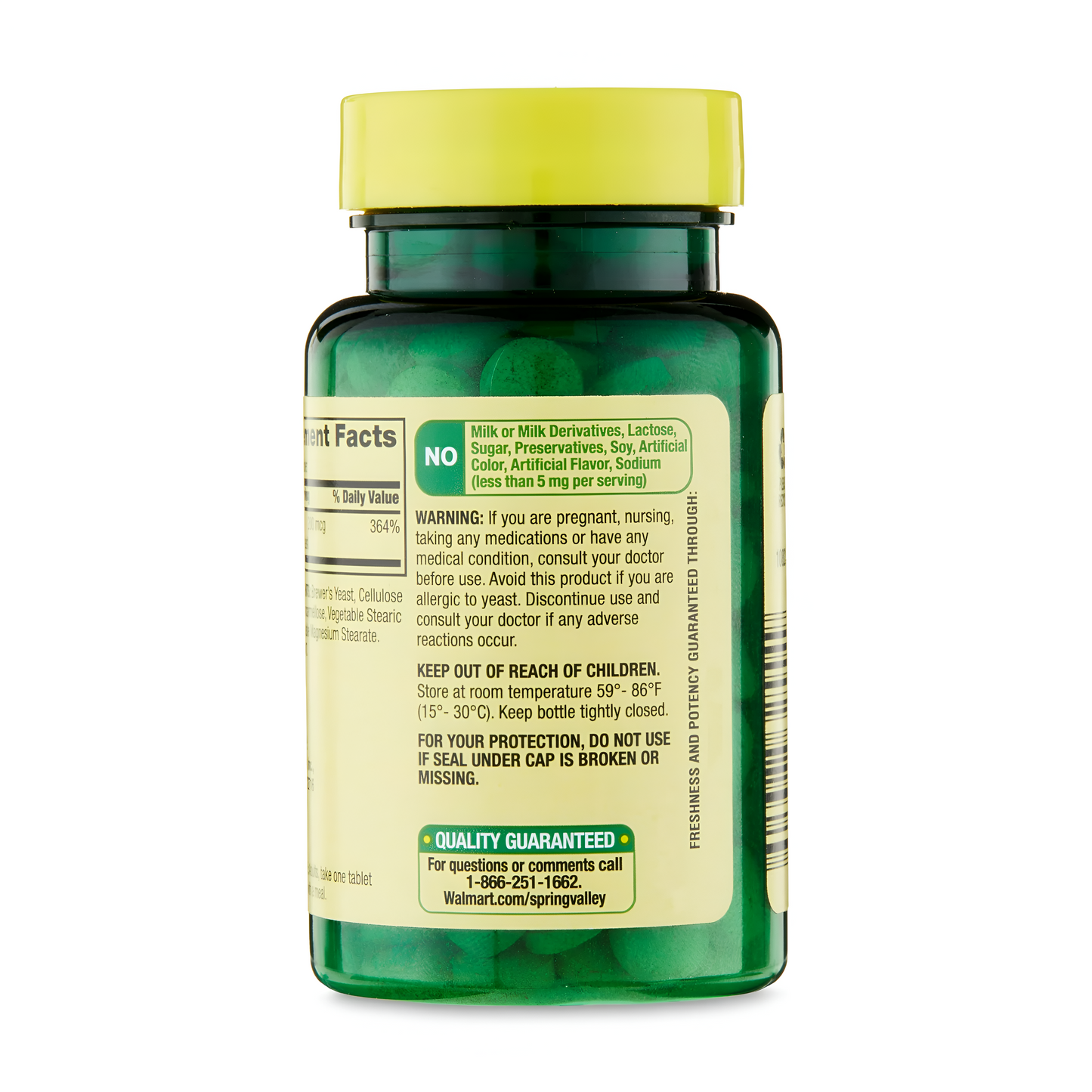 Selenium - Spring Valley - 200 mcg - 100 Tabletas