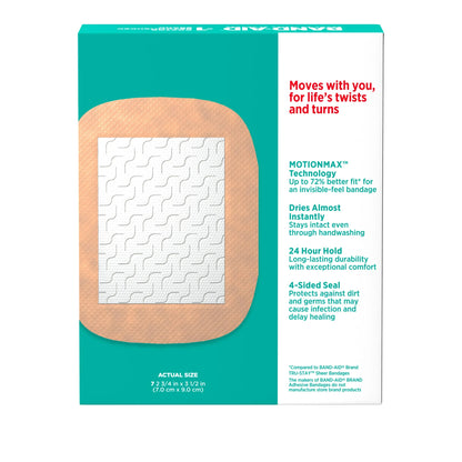 Band-Aid, bandas piel flexible extra grande - 7 unidades