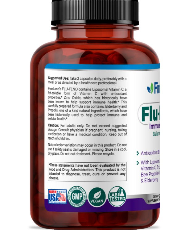 Fineland Flu-Fend, 60 capsulas