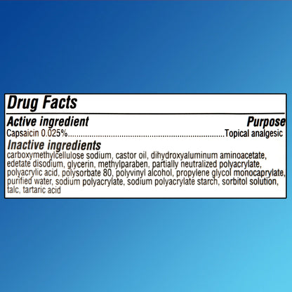 Equate Parche analgésico de capsaicina XL, 8 x 4 pulgadas, 1 unidad
