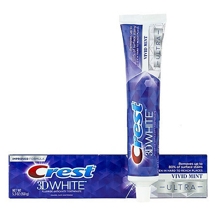 Pasta de dientes Crest 3D White Vivid Mint Ultra 147g