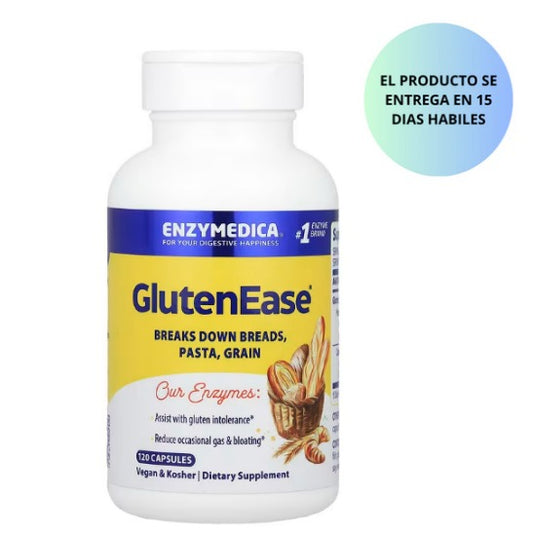 Enzymedica, GlutenEase, 120 Capsules