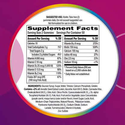 Centrum Multigummies Multivitamínico para mujer en gomitas