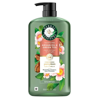 Herbal Essences - Shampoo Argan oil & Green tea, 1 litro
