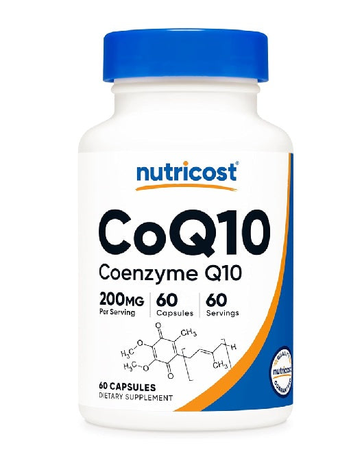 Nutricost - CoQ10 200mg, 60 capsulas