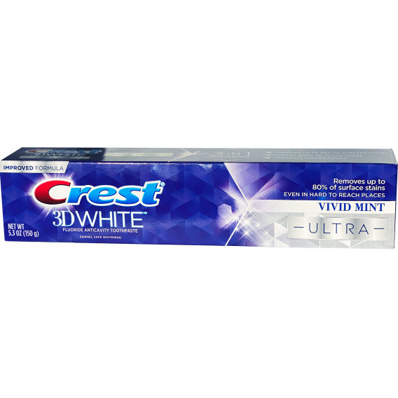 Pasta de dientes Crest 3D White Vivid Mint Ultra 147g