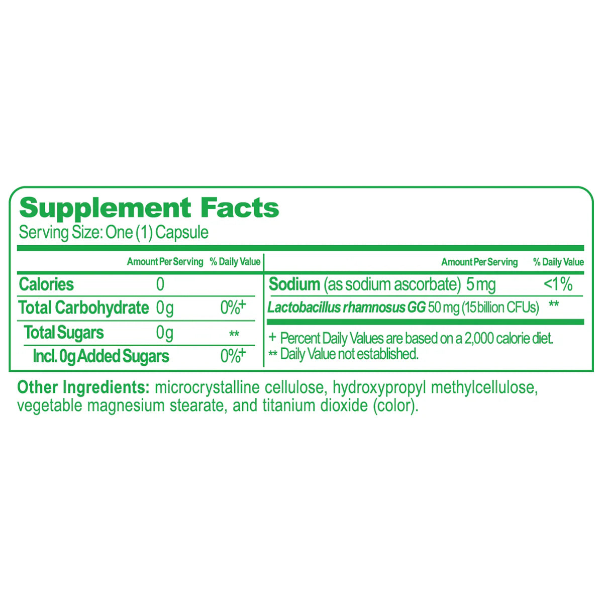 Culturelle Salud y bienestar | Suplemento probiótico diario | Apoyo inmunológico | Con el probiótico eficaz probado | 15 mil millones de CFU | 50 cápsulas vegetarianas