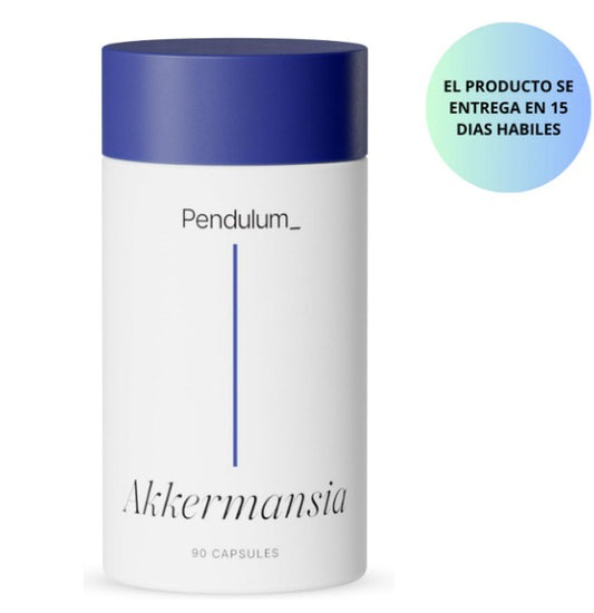 Pendulum Akkermansia Probiótico con fibra prebiótica 90 capsulas