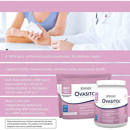 Ovasitol - Theralogix - 90 Dias de Suministro 400 gr.