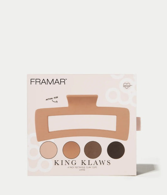 Framar pack de 4 sujetadores para el cabello Dama