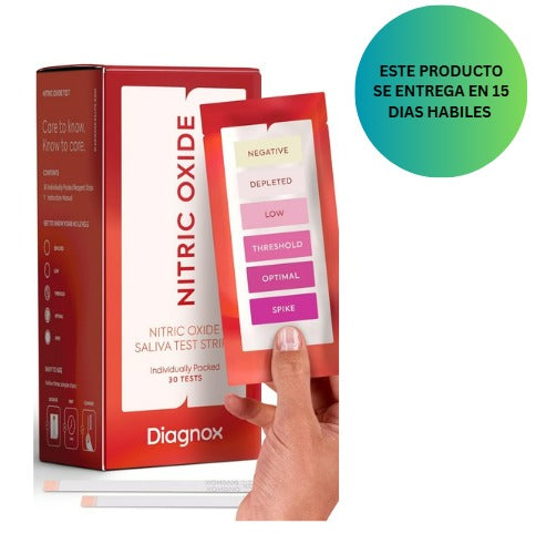 Diagnox Tiras de prueba de óxido nítrico, 30 Unidades