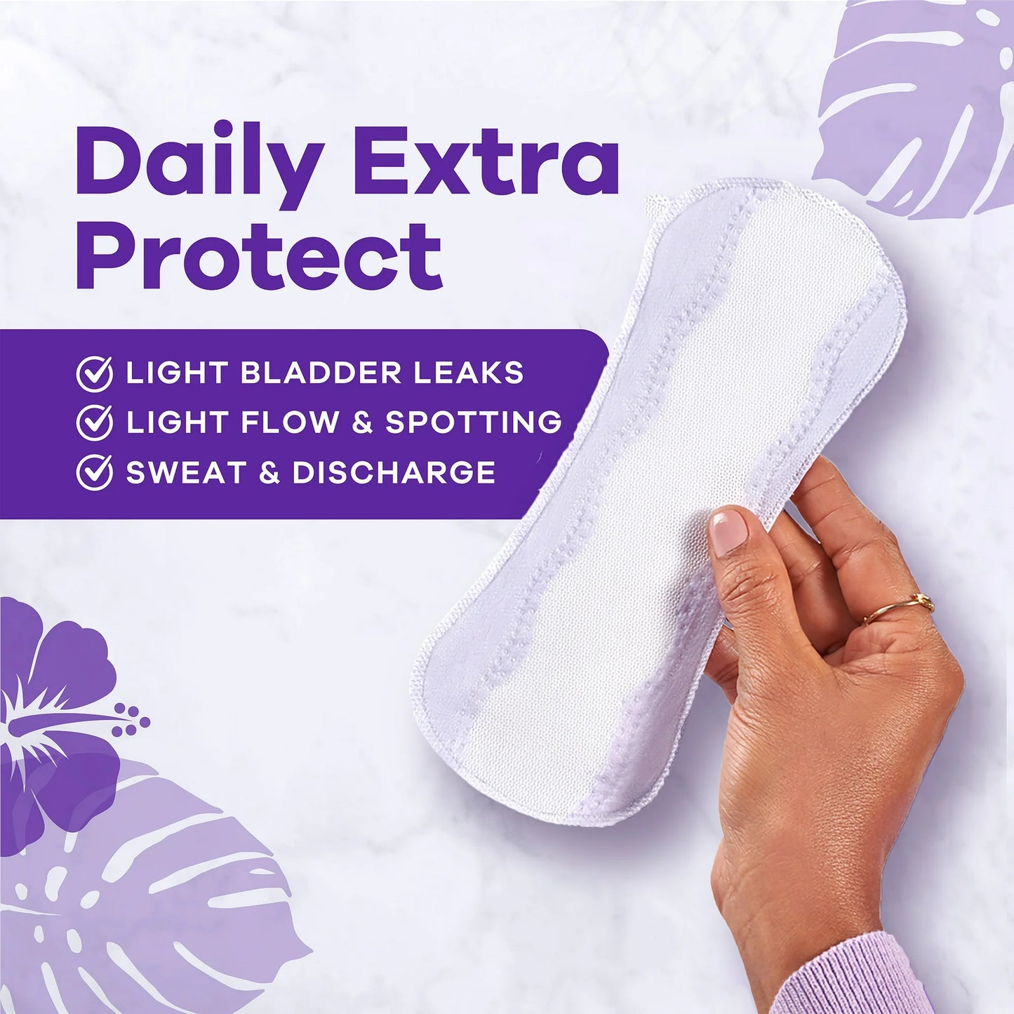Always Protectores Diarios Extra, Largos,  50 Unidades