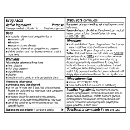 Equate - No Drip Moisturizing Nasal Spray descongestionante nasal - 30ml