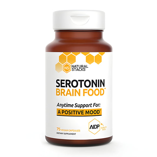 Natural Stacks Serotonina Brain Food 75 cápsulas