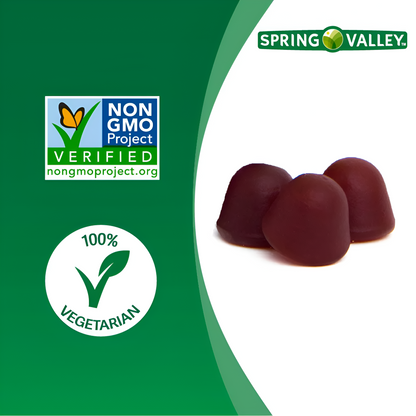 Spring Valley   Ashwagandha KSM-66 Vegetarian Gummies, Cherry, 60 Gomitas