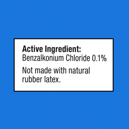 Equate Vendajes antibacterianos de tela resistentes, grandes  2.5 X 8 cm., 20 unidades.