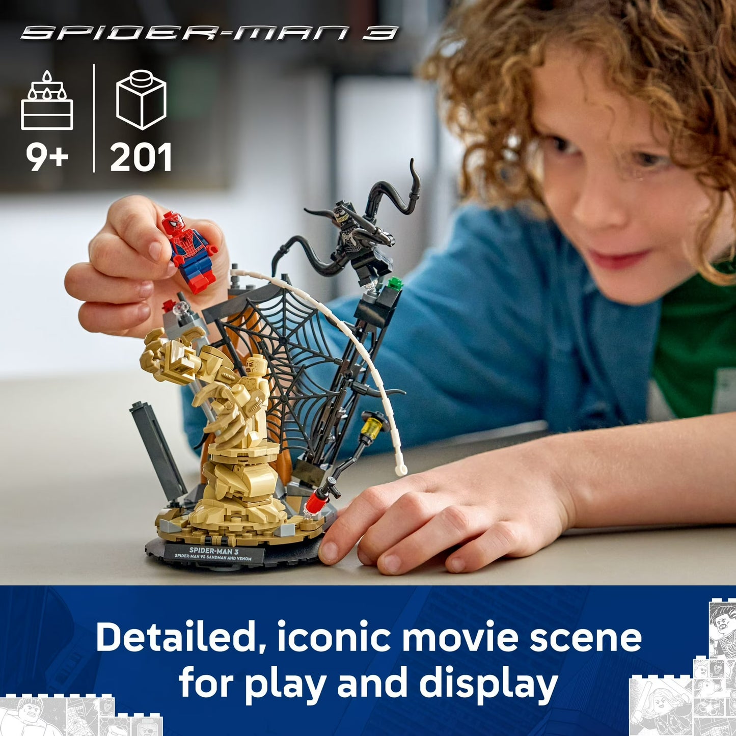 LEGO Marvel Batalla Épica: Spider-Man vs. Sandman - A partir de 9 años - 76334