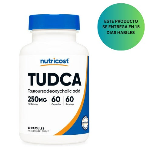 Nutricost Tudca (àcido tauronesodeoxicólico) 60 cápsulas