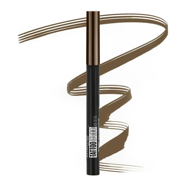 Maybelline Tattoo Studio Brow Tint Pen Maquillaje, Marrón Profundo