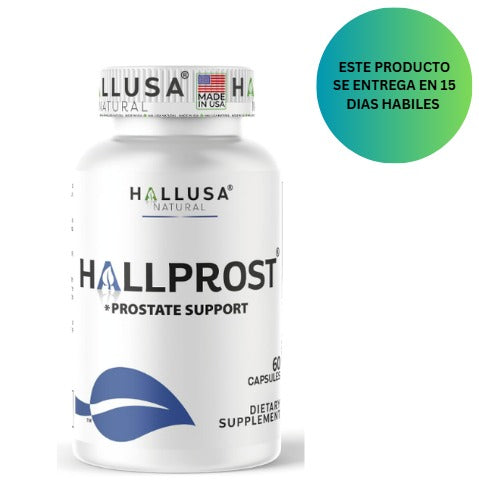 Hallusa  Hallprost Natural Próstata Inflamada - Prostatitis - Pastillas para la próstata - 60 Capsulas