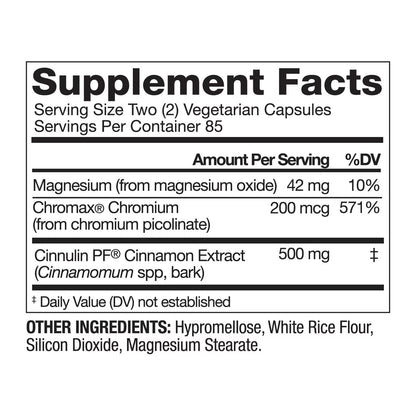 Member´s Mark - Cinnamon 500mg, 170 capsulas vegetarianas