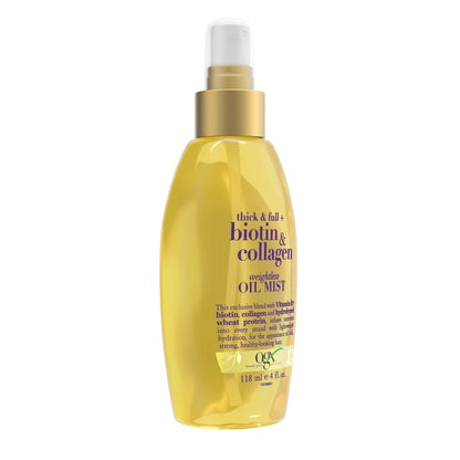 Thick y Full Oil Mist biotina y colágeno para el cabello, 118ml