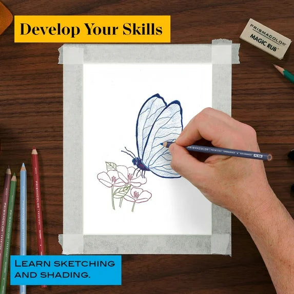 Prismacolor Technique Animal Drawing (12 Lapices)