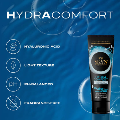 SKYN HydrAcomfort Lubricante a Base de Agua - Lubricante Personal, 120ml