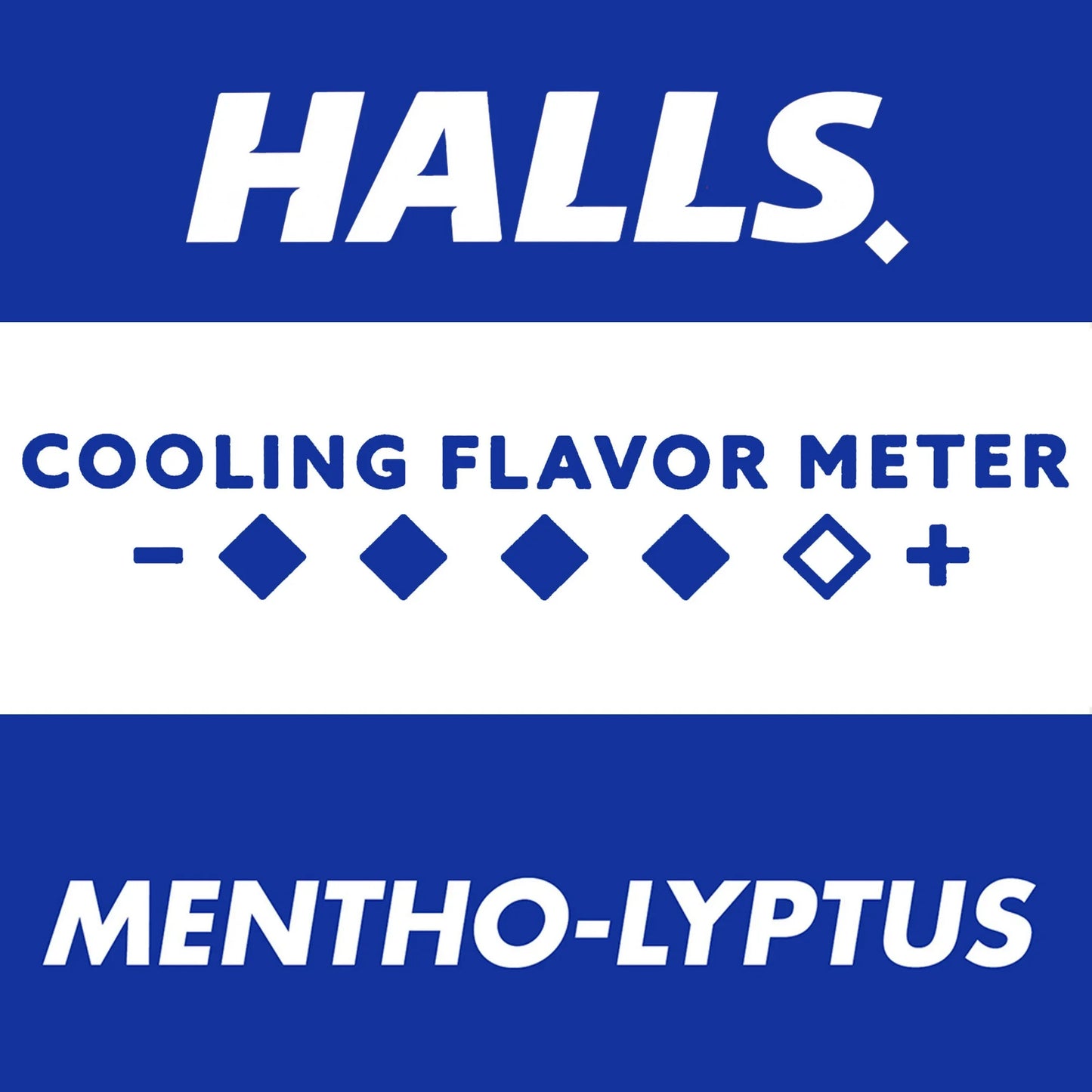 HALLS RELIEF Cough & Throat - Alivio para tos, 30 caramelos sabor MENTHO-LYPTUS