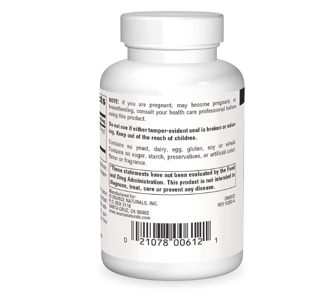 S.O.D superoxide dismutase , 90 tabletas - Source Naturals