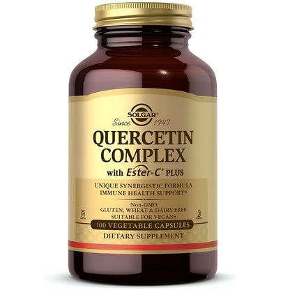 Solgar – Quercetin Complex con Ester-C Plus, Cápsulas vegetarianas