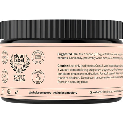Myo-inositol y D-Chiro Inositol en polvo  61.5 g - Wholesome Story