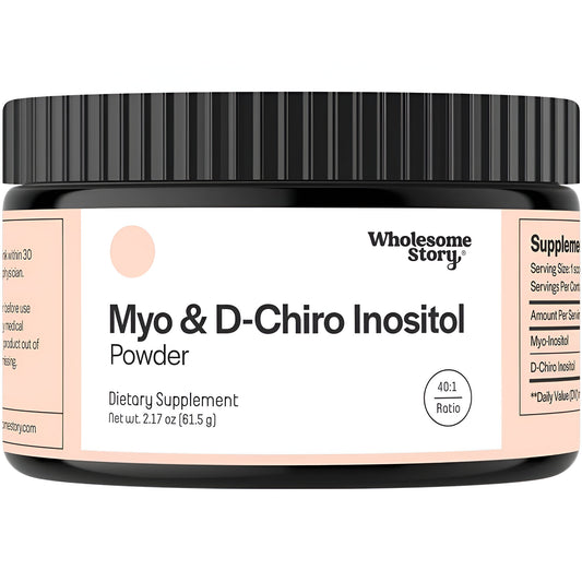 Myo-inositol y D-Chiro Inositol en polvo  61.5 g - Wholesome Story