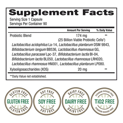 Trunature Women's Daily Probiotic, 90 Cápsulas vegetarianas