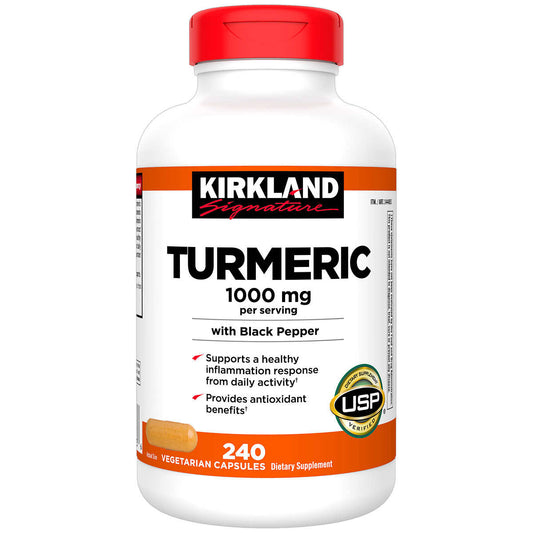 TURMERIC KIRKLAND 1000 mg, 240  Capsulas