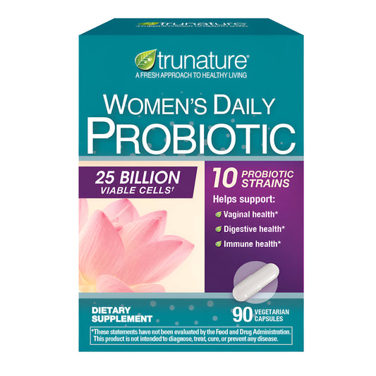 Trunature Women's Daily Probiotic, 90 Cápsulas vegetarianas