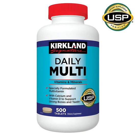 Multivitaminico Kirkland Signature Daily Multi, 500 Tabletas