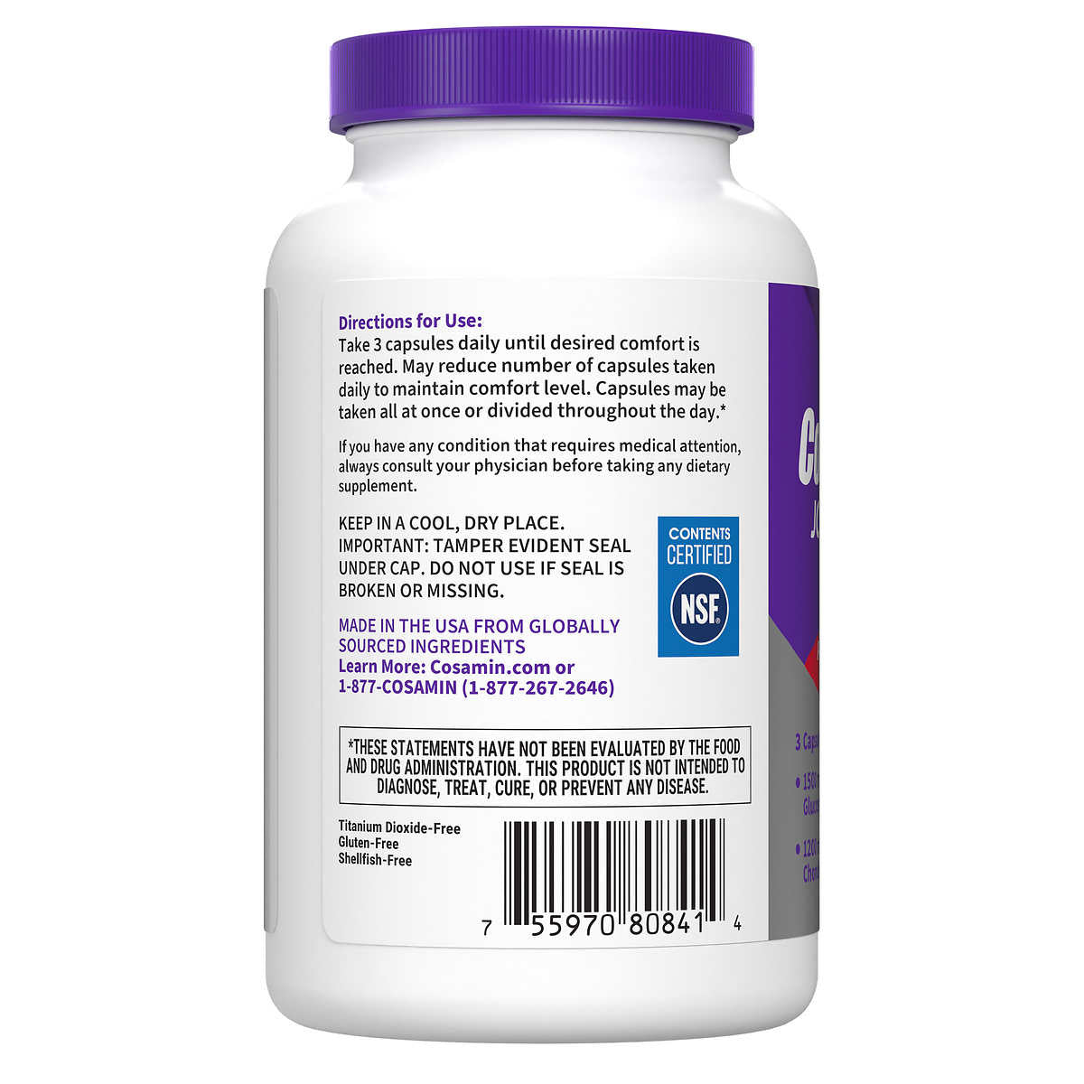 Cosamin DS para la salud de las articulaciones, 210 cápsulas
