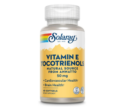 SOLARAY Vitamina E Tocotrienoles 50mg , 60 capsulas