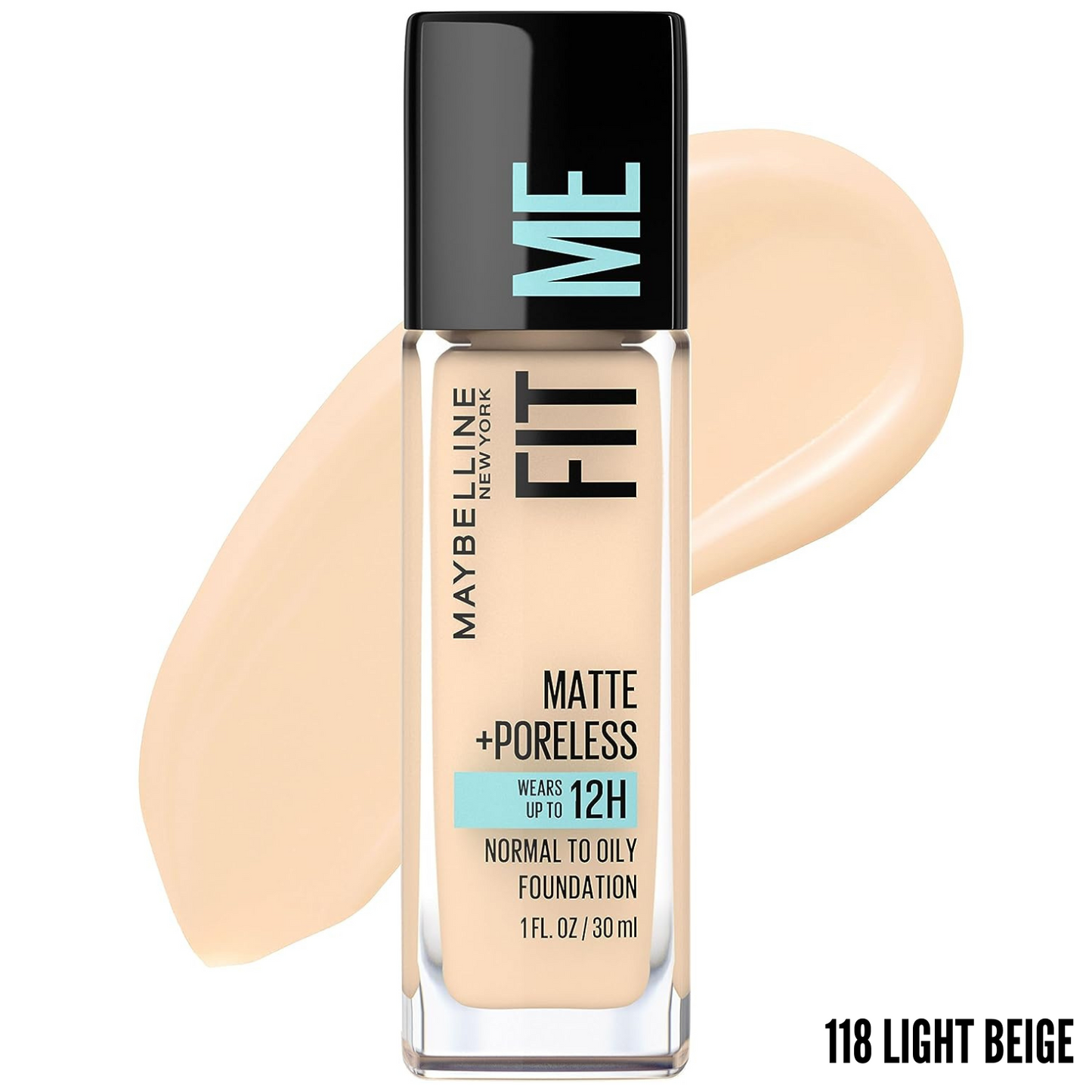 Base Liquida Fit Me Matte + Poreless - Maybelline