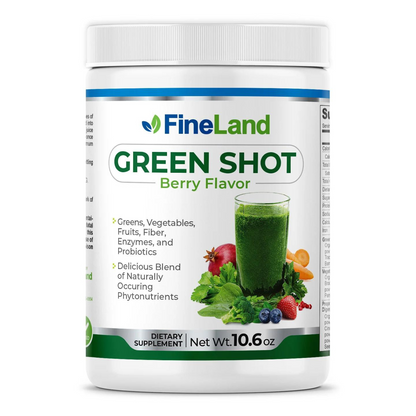 Green Shot 10.6 oz Berry Flavor FINELAND