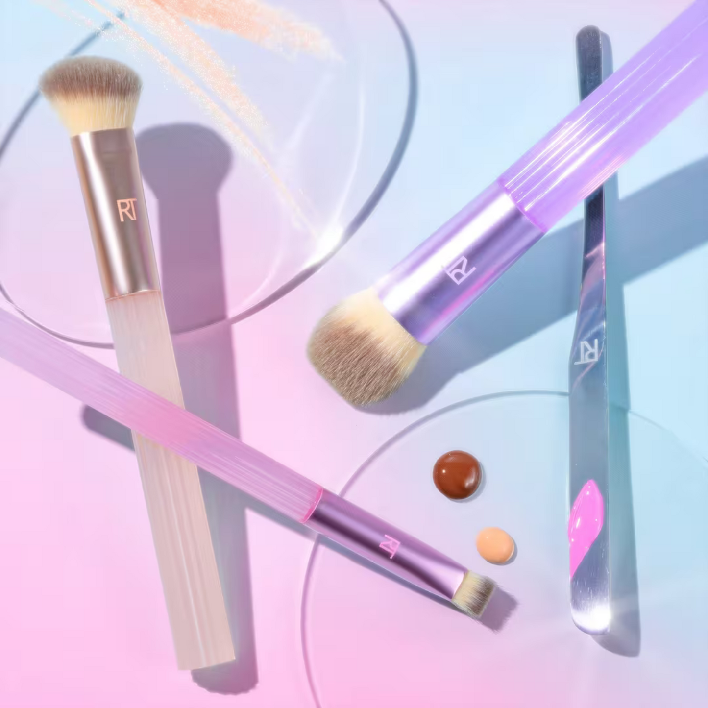 Pastel Pop Plumped Up Base Makeup Set de Brochas