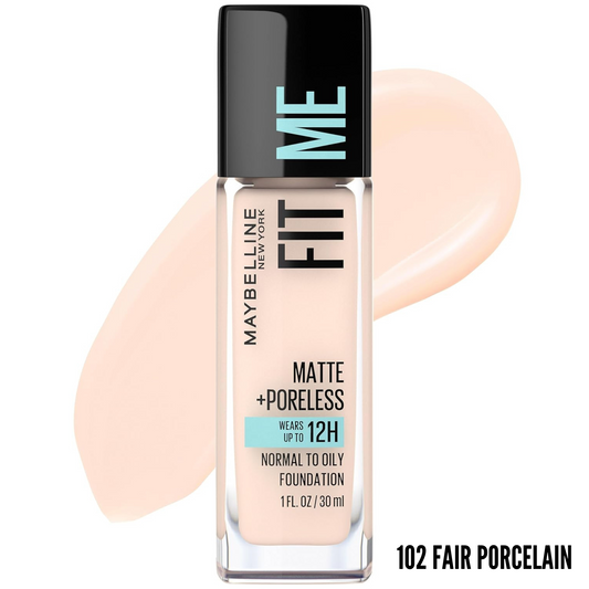 Base Liquida Fit Me Matte + Poreless - Maybelline