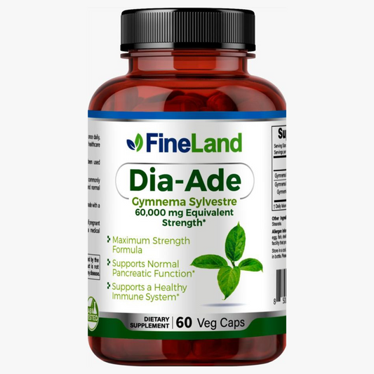 Dia-Ade 60,000mg, 60 capsulas vegetarianas - Fineland