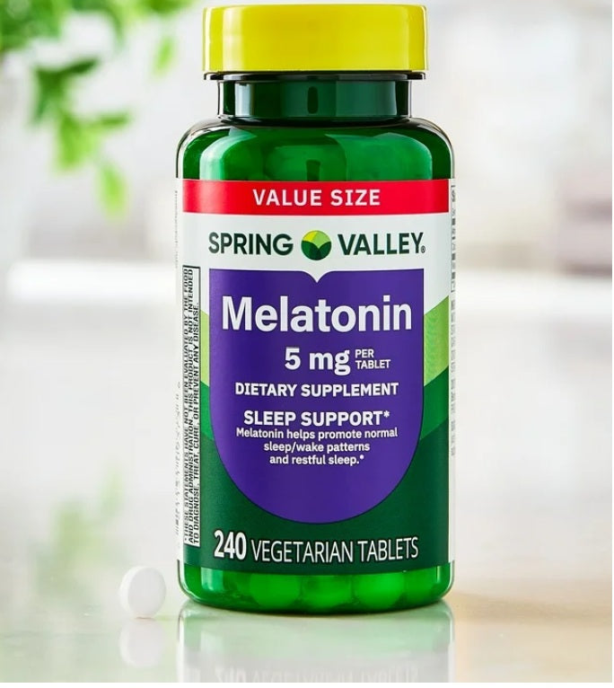 Melatonina 5mg - 240 tabletas Spring Valley