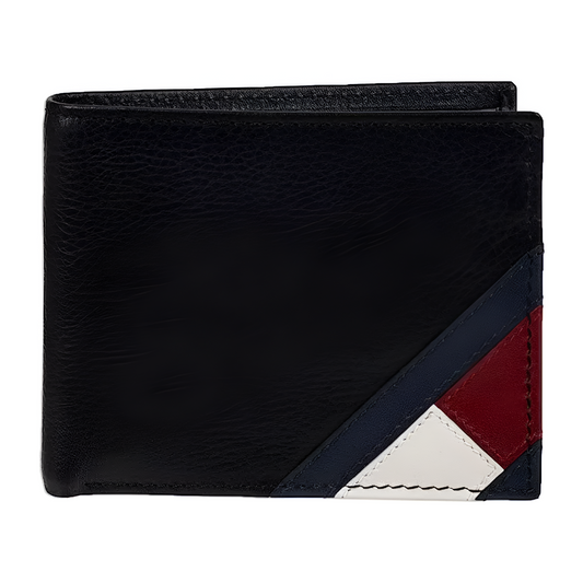 Tommy Hilfiger , Billetera para hombre con RFID color negro