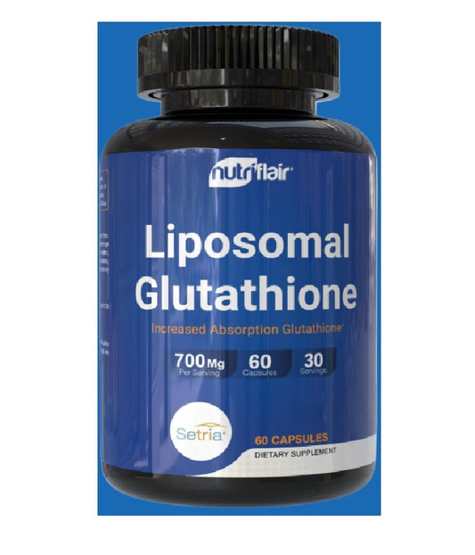 NutriFlair Liposomal Glutathione Setria® 700mg - 60 Capsulas